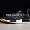 Adidas NMD R1 Core Black Trace Scarlet