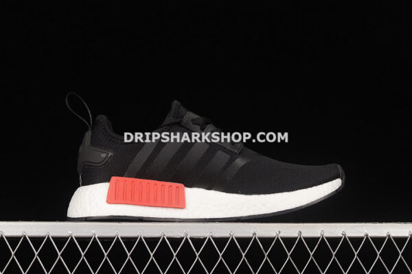 13-41 Adidas NMD R1 Core Black Core Black Cloud White