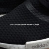 Adidas NMD Ri Shoes Core Black Cloud White Orange - Negro