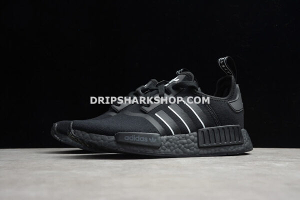 Adidas NMD R1 Shoes Core Black Cloud White