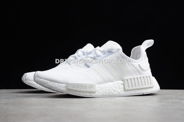 Adidas NMD R1 Shoes White White White