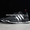 Adidas NMD R1 Shoes Core Black Core Black Cloud White