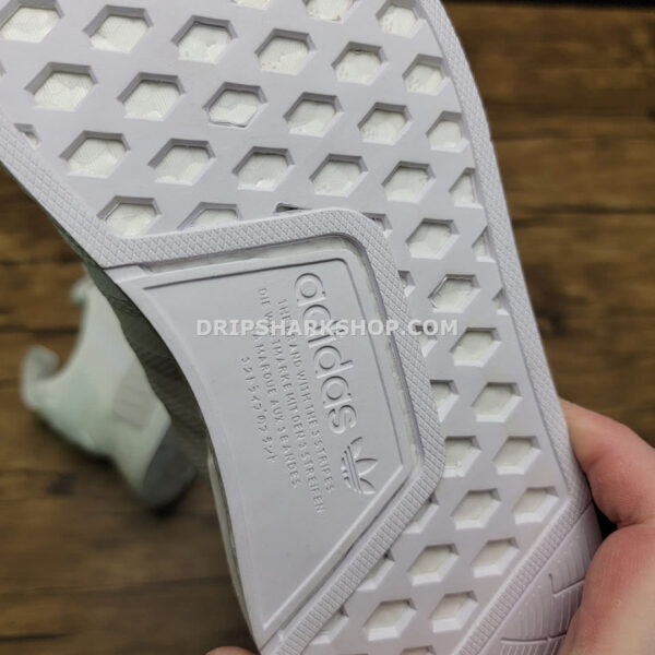 13-50 Adidas NMD R1 Shoes Cloud White Cloud White Cloud White