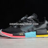 Adidas NMD R1 Boost V2 Tokyo Core Black Blue Yellow Red