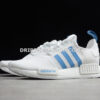 Adidas NMD R1 J Shoes Cloud White Blue