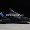 Adidas NMD R1 V2 Shoes Core Black Core Black Blue