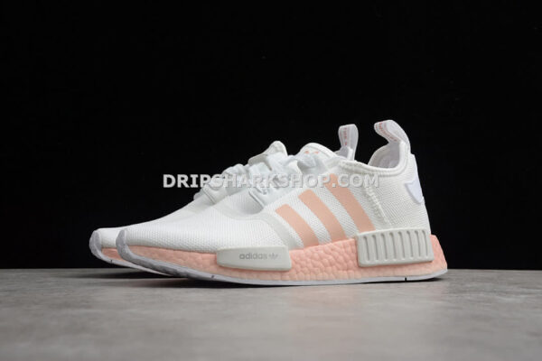 Adidas NMD R1 White Vapour Pink White