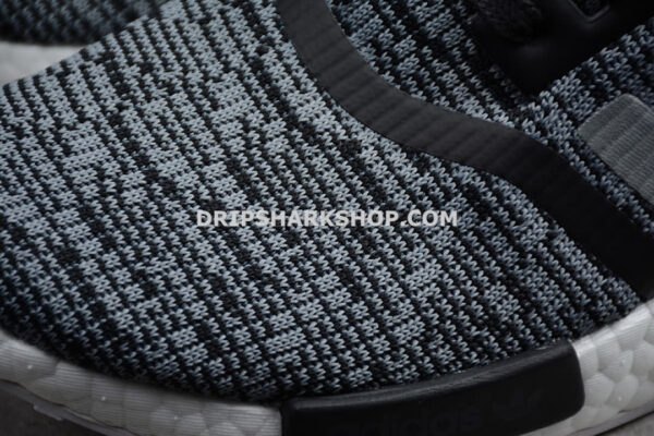 Adidas NMD R1 Glitch Shoes Core Black Grey Red