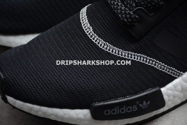 Adidas NMD R1 PK Shoes Core Black Cloud White Red