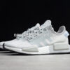 Adidas NMD R1 V2 Shoes Grey Two Silver Metallic Core Black