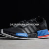 Adidas NMD R1 Shoes Core Black Core Black Lush Red