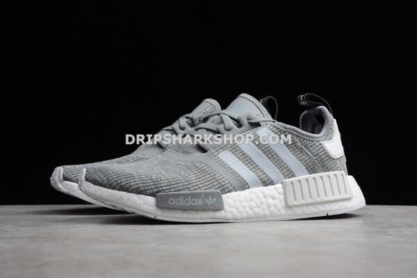 Adidas NMD R1 Glitch Camo Solid Grey White