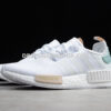 Adidas NMD R1 Shoes White Tactile Green