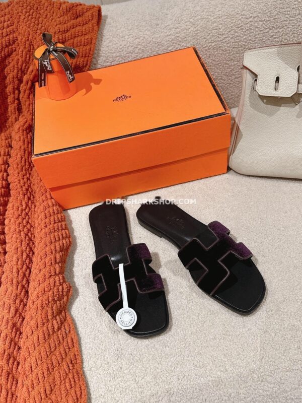 135eba66 Sandalias Hermes - Oran Violeta oscuro
