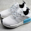 Adidas NMD R1 Shoes Light Grey White Blue