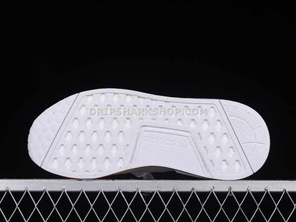 Adidas NMD R1 V2 Shoes Cloud White Cloud White Multi Color
