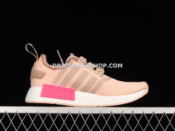 Adidas NMD R1 Boost Shoes Light Pink Pink Cloud White