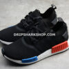 Adidas NMD R1 Runner PK Core Black Core Black Lush Red