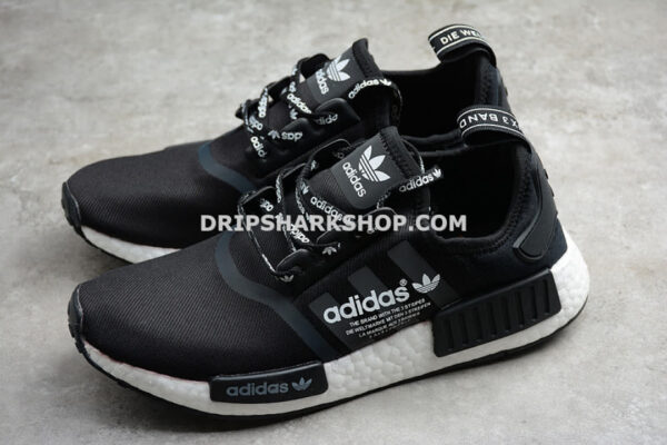 Adidas NMD R1 Shoes Core Black Core Black Cloud White