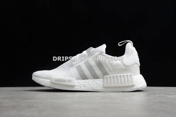 14-21 Adidas NMD R1 Shose Cloud White Cloud White Light Grey