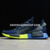 Adidas NMD R1 V2 Shoes Collegiate Navy Collegiate Navy Signal Green