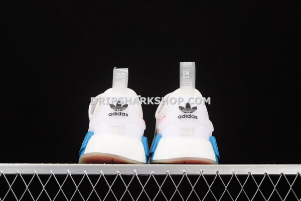 Adidas NMD R1 Spectoo Shoes Footwear White Solar Red Shock Blue