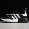 Adidas NMD R1 Shoes Core Black Cloud White