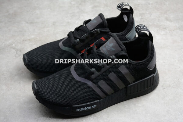 Adidas NMD R1 Xeno Pack Black Shoes Black Red White