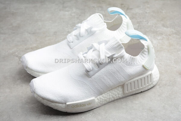 Adidas NMD R1 Running White Running White Blue Tint
