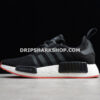 Adidas NMD R1 Core Black Trace Scarlet