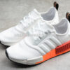 Adidas NMD R1 Shoes Cloud White Core Black Solar Red