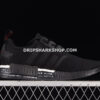 Adidas NMD R1 Boost Shoes Core Black Core Black Scarlet