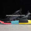 Adidas NMD R1 Boost V2 Tokyo Core Black Blue Yellow Red