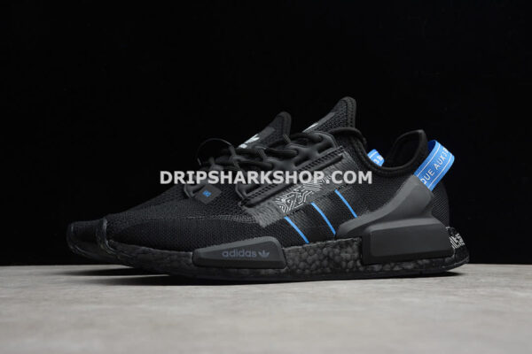Adidas NMD R1 V2 Shoes Core Black Core Black Blue