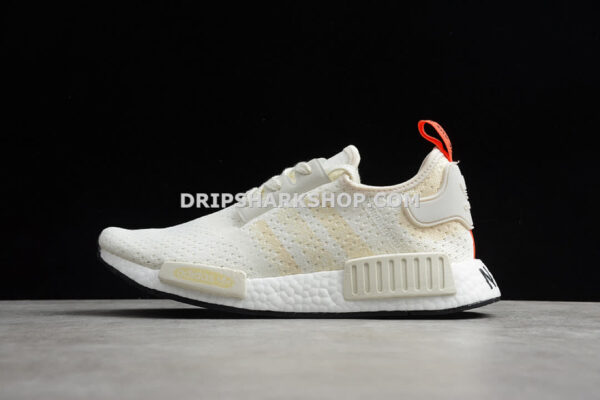 Adidas NMD R1 Sheos Cloud White Beige Orange