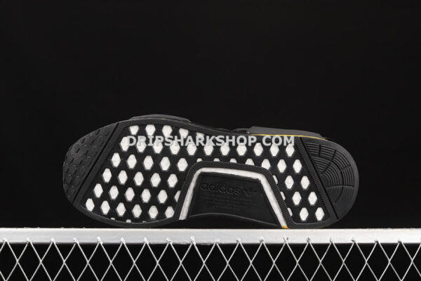 Adidas NMD R1 V2 Shoes Core Black Yellow Gradient Core Black