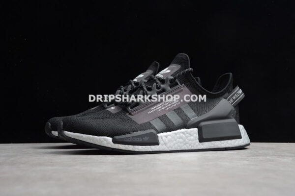 Adidas NMD R1 V2 Shoes Core Black Cloud White