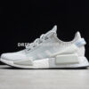 Adidas NMD R1 V2 Shoes Grey Two Silver Metallic Core Black
