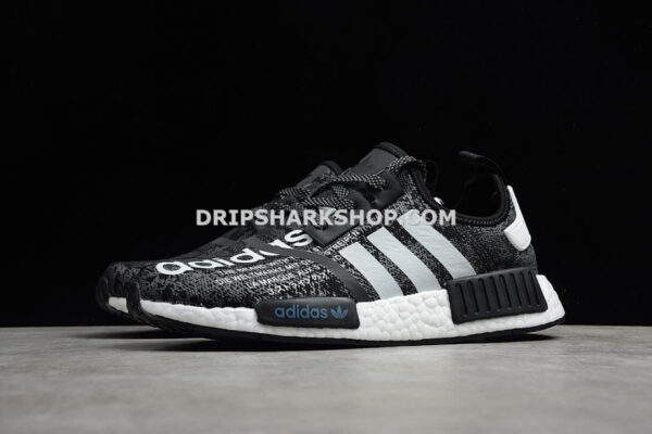Adidas Atmos X NMD R1 G Snk Marathon Core Black Footwear White Footwear White - Negro