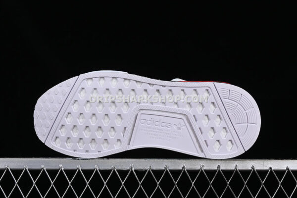 Adidas NMD R1 Boost White Red Black