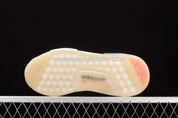 Adidas NMD R1 Spectoo Shoes Footwear White Solar Red Shock Blue