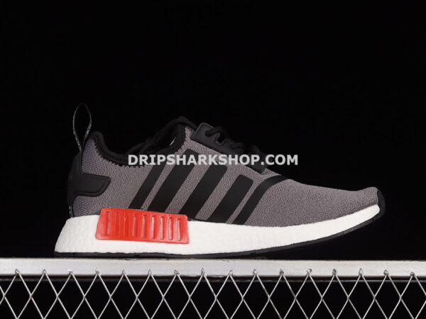 Adidas NMD R1 Boost Grey Four Core Black Cloud White