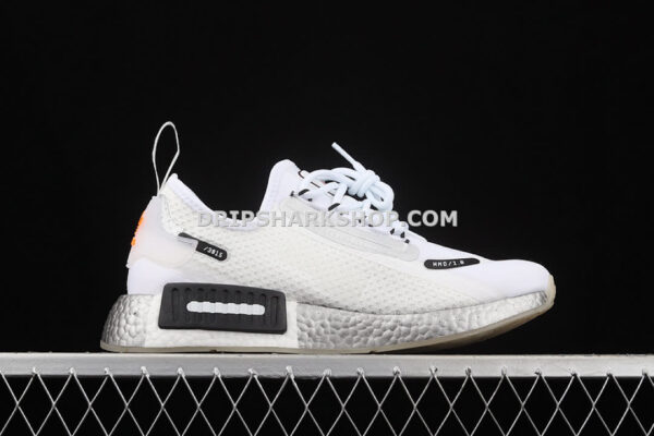 Adidas Nasa X NMD R1 Spectoo Footwear White Footwear White Core Black - Blanco