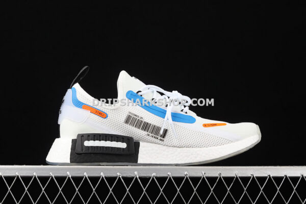 Adidas NMD R1 Spectoo Shoes Cloud White Cloud White Core Black