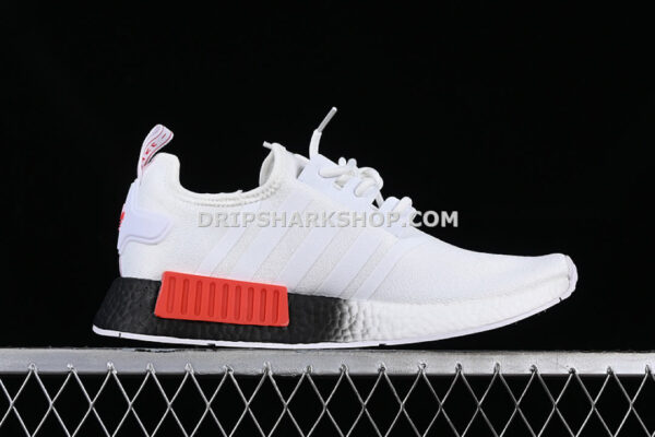 Adidas NMD R1 Boost White Red Black