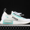 Adidas NMD R1 Spectoo Shoes Cloud White Cyan Black