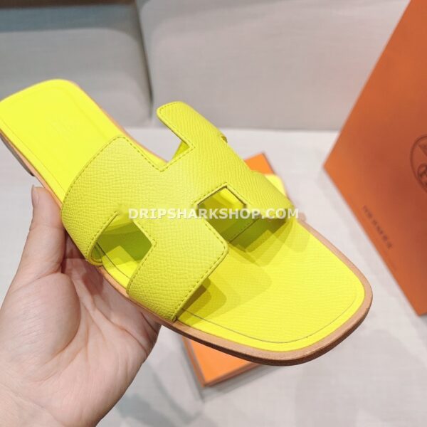 Sandalias Hermes - Oran Amarillo lima