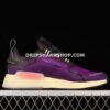 Adidas NMD V3 Boost Shoes Active Purple Core Black Signal Green