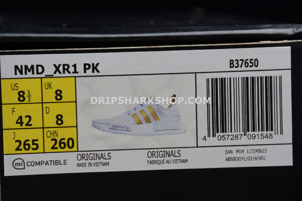 Adidas NMD R1 Ftwr White Copper Met Ash Pearl S18