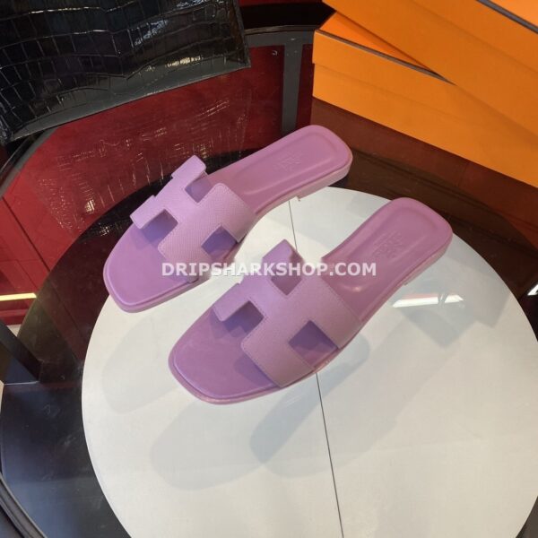 Sandalias Hermes - Oran Lila pastel